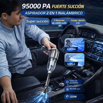 Aspiradora 2 en 1